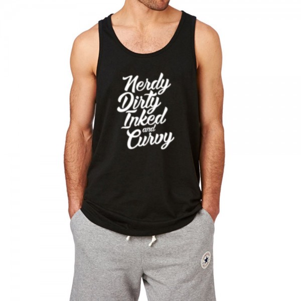 I WON'T QUIT BUT I WILL CUSS THE WHOLE TIME Tank Tops for Men